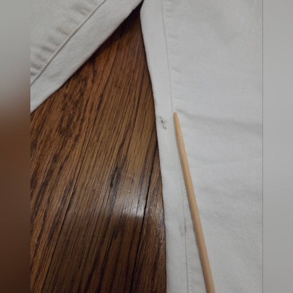 Banana Republic White Skinny Jeans Size 31P - Picture 8 of 11